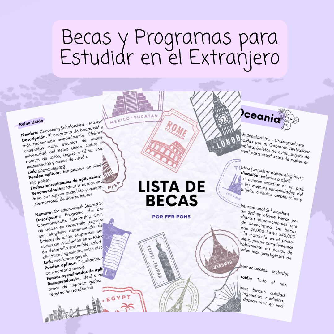 Becas y Programas para Estudiar en el Extranjero