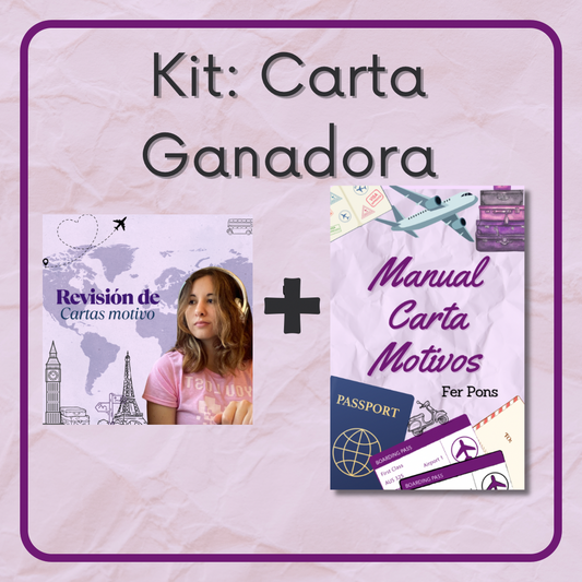 Kit Carta Ganadora (Manual + Revisión)
